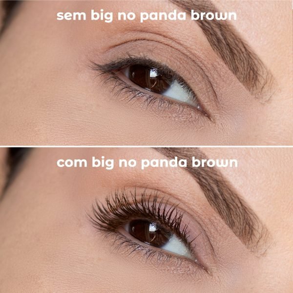 Máscara Big No Panda Brown Vizzela - Marrom - Imagem 7