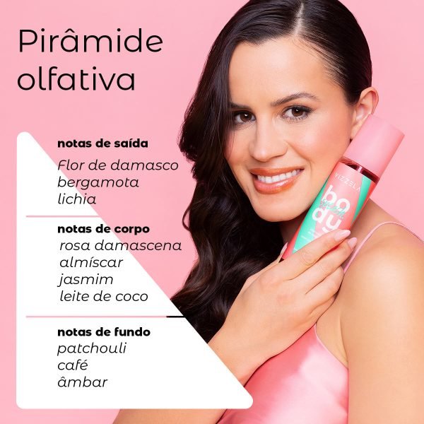 Body Splash Deo Colônia Cheirinho De Vizzela - Imagem 5