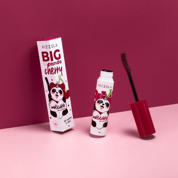 Máscara para Cílios Big No Panda Cherry - Bordô - Imagem 2