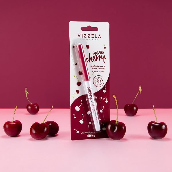 Lapiseira para Olhos Bordô - Cherry - Vizzela - Imagem 2