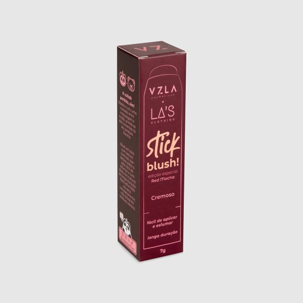 Blush Stick Red Mocha Vizzela + La's - Imagem 4