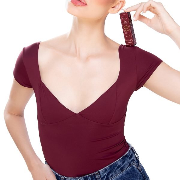 Combo Blusa Vivy + Blush Stick Red Mocha Vizzela + La's - Imagem 3