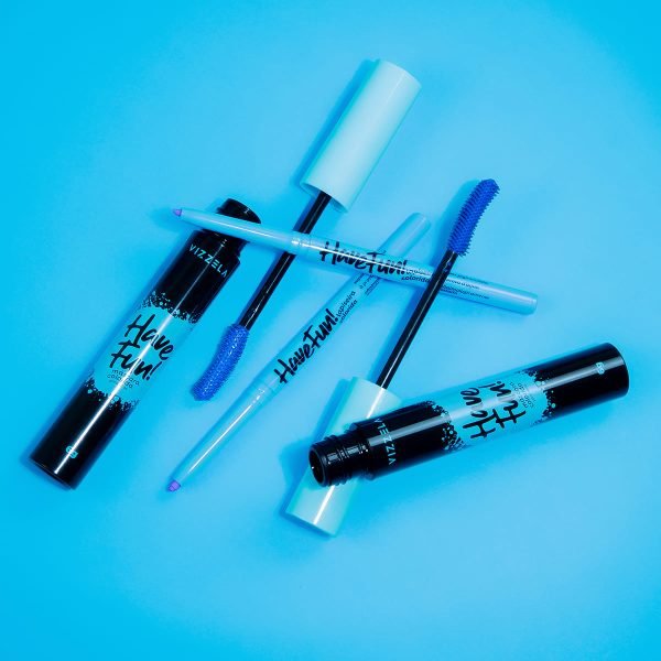lapiseira para olhos colorida have fun - vizzela azul - Imagem 2