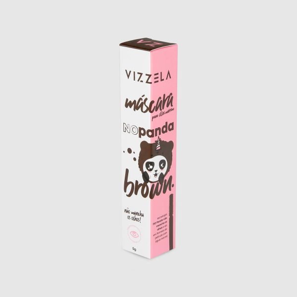 Máscara No Panda Brown Vizzela - Marrom - Imagem 4