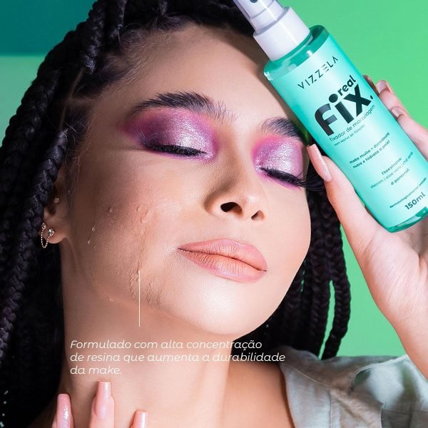 Fixador de Maquiagem Real Fix - Vizzela - Imagem 4